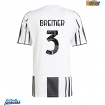 Juventus Gleison Bremer #3 Hjemmedrakt 2025-26 Kortermet